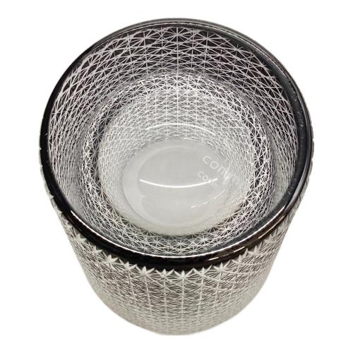 グラス 菊繋ぎ 2Pセット