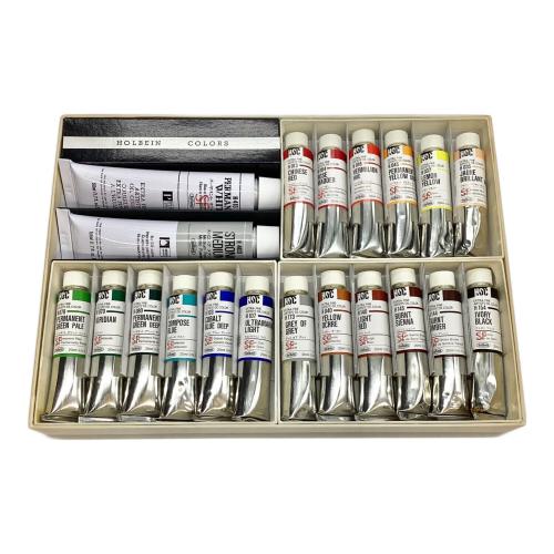 油絵具セット 19色＋メディウム