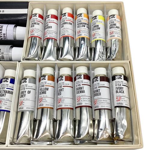 油絵具セット 19色＋メディウム