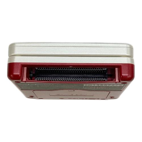 GAMEBOY ADVANCE SP ファミコンカラー AGS-001 スーパーマリオブラザーズソフト付き