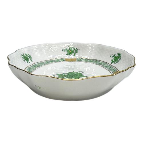 Herend (ヘレンド) オーバルプレート アポニーグリーン