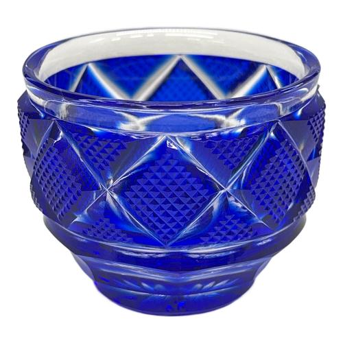 島津薩摩切子 (シマズサツマキリコ) 復元 お猪口 尚古集成館監修 薩摩硝子工芸作