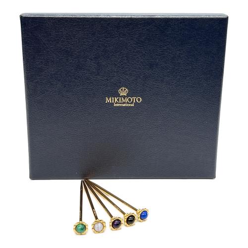 MIKIMOTO (ミキモト) フルーツピック 半貴石 5Pセット