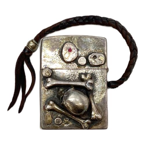 オイルライター SKULL SILVER950