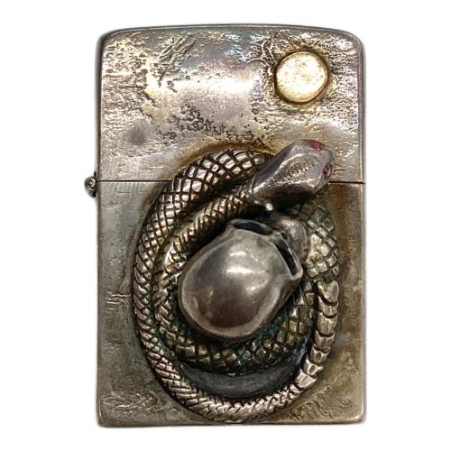 オイルライター BUFFALO SKULL/SNAKE&SKULL SILVER950