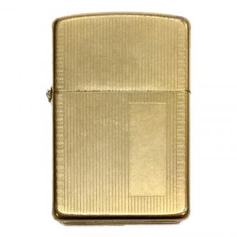 ZIPPO 10K ゴールド フィルド ストライプ