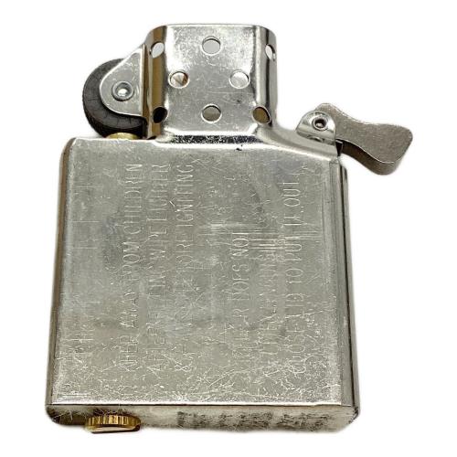 ジッポ　スターリングシルバー1998 ZIPPO スターリングシルバー ストライプ 1998年製｜トレファクONLINE