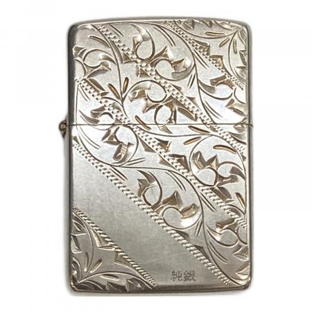 ZIPPO スターリングシルバー 両面彫刻 1989年8月製｜トレファクONLINE