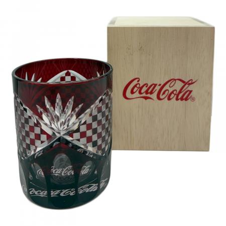 切子グラス コカコーラ 太武朗工房 平山紋治作｜トレファクONLINE