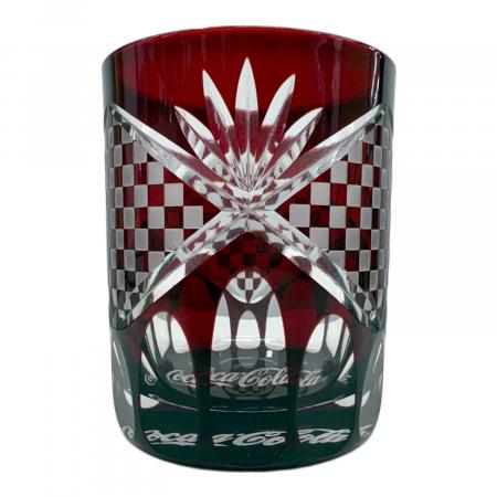 切子グラス コカコーラ 太武朗工房 平山紋治作｜トレファクONLINE