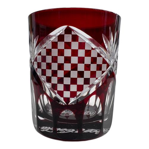 切子グラス コカコーラ 太武朗工房 平山紋治作