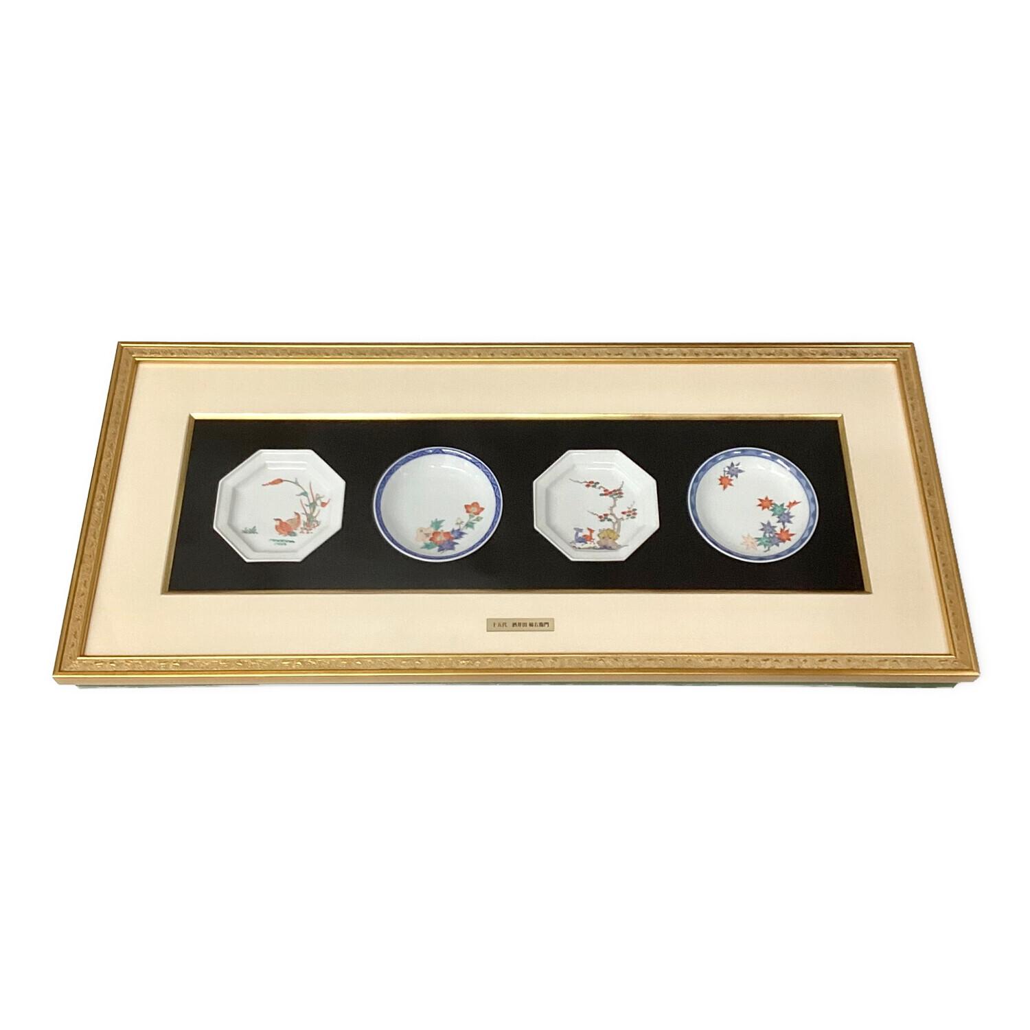 柿右衛門 小皿 5枚 手描き 桐箱入り 明治骨董 コレクター放出 旧家蔵出し 文鎮 小 宝づくし文 | その他 | 柿右衛門窯公式オンラインショップ