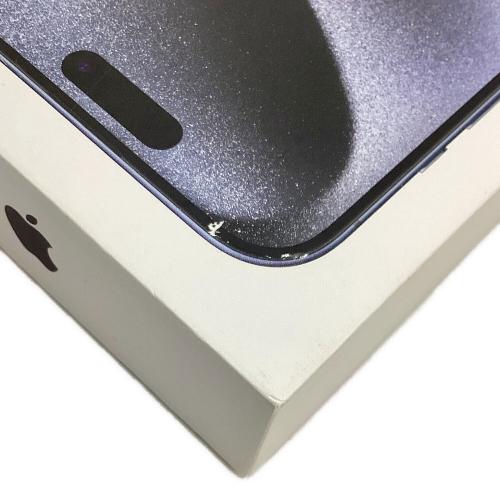 iPhone15 Pro 256GB MTUG3J/A　ブルーチタニウム