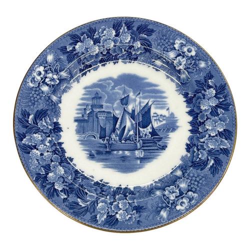 Wedgwood (ウェッジウッド) 17.5cmプレート FERRARA/フェラーラ（アンティーク） 1878-　　USED