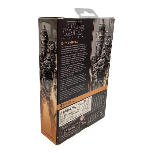 STAR WARS (スターウォーズ) BLACKシリーズ IG-12&GROGU