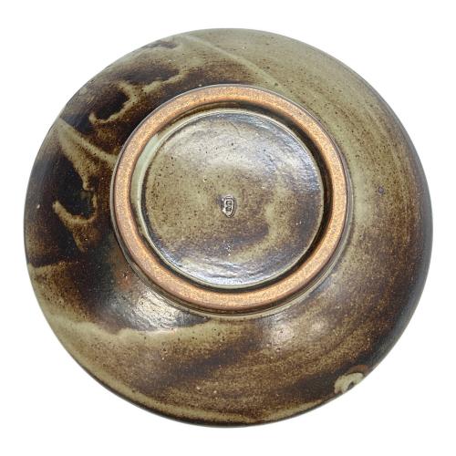 島岡達三 (シマオカ タツゾウ) 大皿 地釉/縄文象嵌