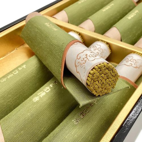 線香 毎日白檀香 塗箱短寸8入