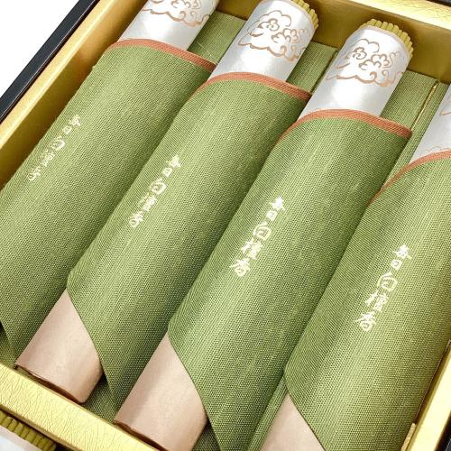 線香 毎日白檀香 塗箱短寸8入
