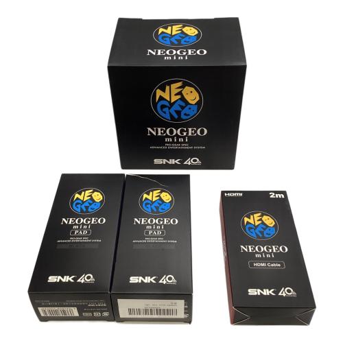 NEOGEO mini FM1J2X1800 別売りパッド×2 別売りHDMIケーブル セット