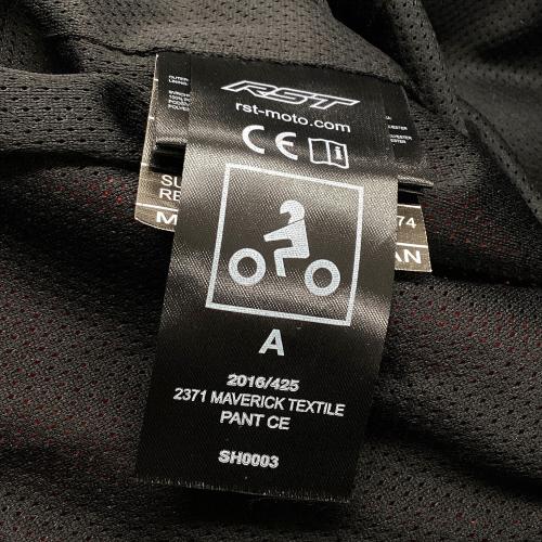 RST Pro Series Maverick Evo オートバイテキスタイルパンツ SIZE UK32