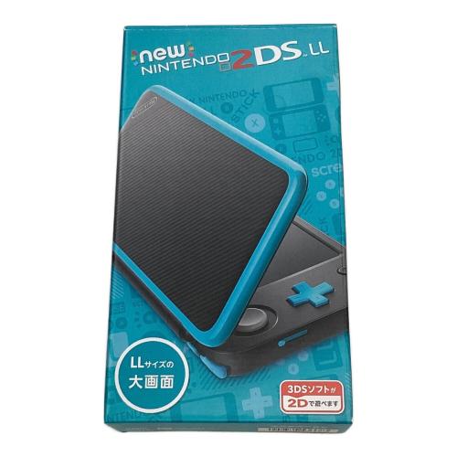 New NINTENDO 2DS LL ブラック×ターコイズ JAN-001