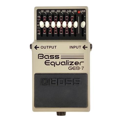 ベース イコライザー Bass Equalizer GEB-7