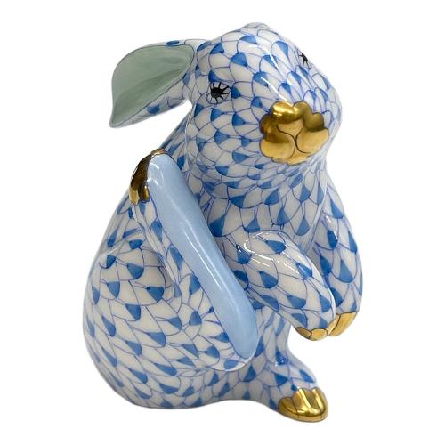 Herend (ヘレンド) フィギュリン ウサギ ブルー