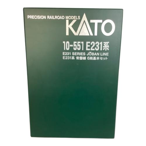 KATO (カトー) 10-551 E231系 常磐線 6両基本セット Nゲージ