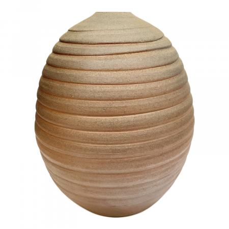 備前焼　名工　片岡聖観 造　窯変　大壺 オブジェ　花入れ　花生け　茶道具　華道具 備前焼 壷 片岡聖観作｜トレファクONLINE