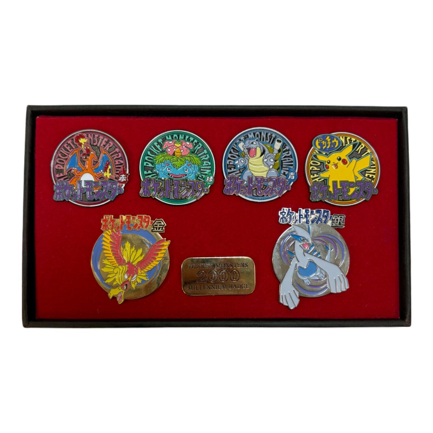 ポケットモンスター2000ミレニアムバッジ レア 2000年特別記念日