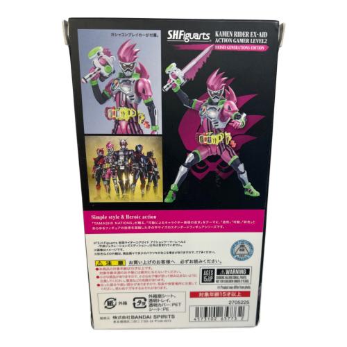 S.H.Figuarts 仮面ライダーエグゼイド アクションゲーマーレベル2 平成ジェネレーションズエディション 「仮面ライダーエグゼイド」 フィギュア　開封済み