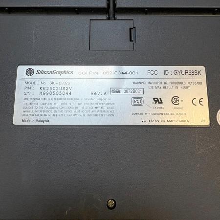 希少 SGI SiliconGraphics 中古Windows日本語キーボード 希少 SGI