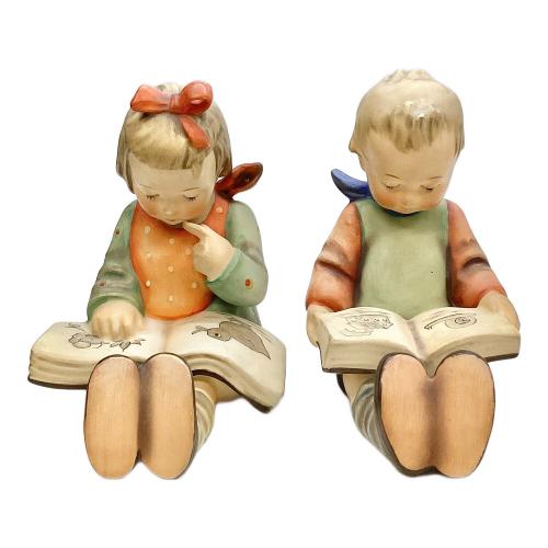 フンメル人形 BookWorm 2Ｐセット