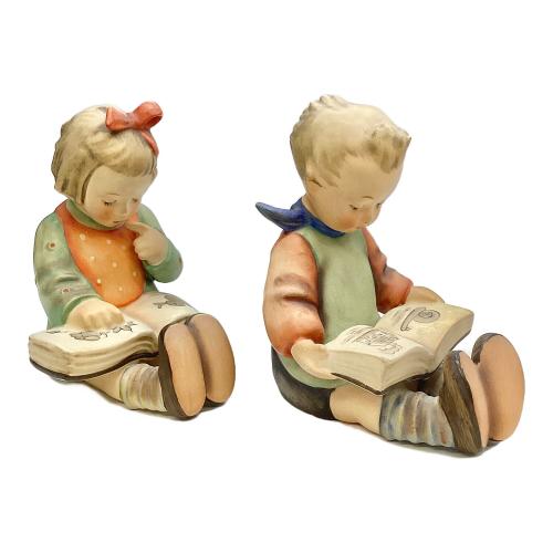 フンメル人形 BookWorm 2Ｐセット