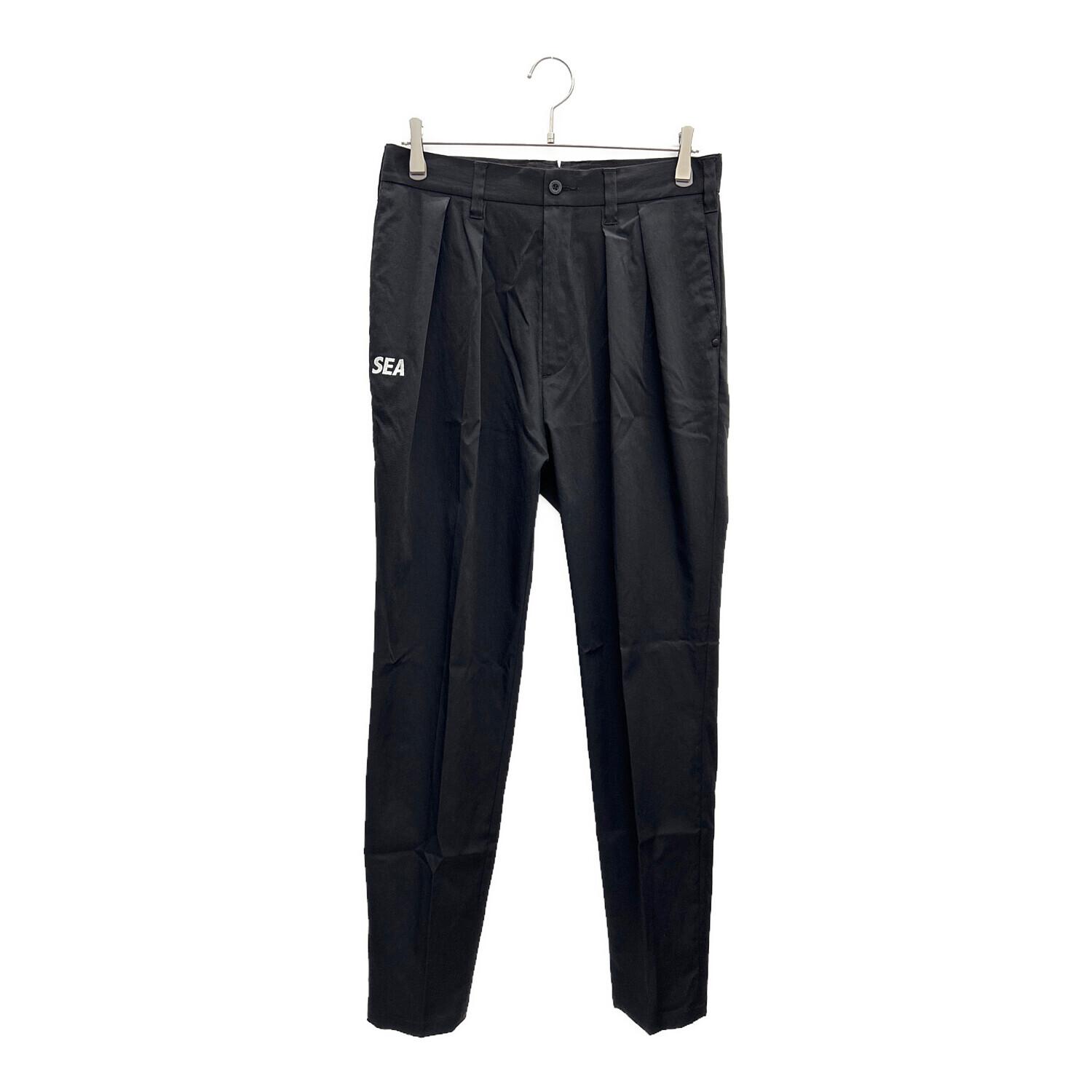 ブリーフィング　ゴルフパンツ　ブラック BRIEFING×WIND AND SEA(ブリーフィング×ウィンダンシー) ゴルフ