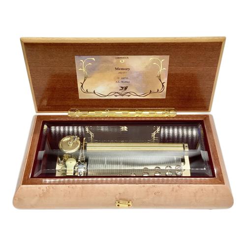 オルゴール ORPHEUS 72弁 MEMORY A.L.WEBBER