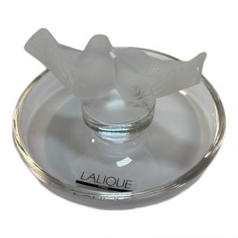LALIQUE (ラリック) リングトレイ つがい鳥 フロストガラス