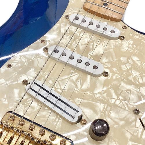 FENDER MEXICO Deluxe Player's Stratocaster Saphire Blue Transparent 2011年製