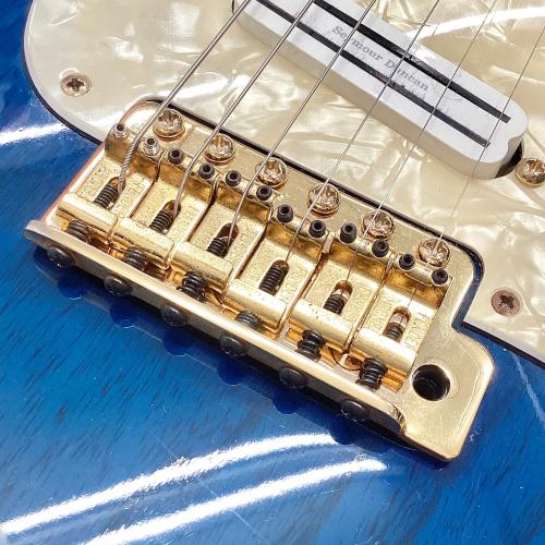FENDER MEXICO Deluxe Player's Stratocaster Saphire Blue Transparent 2011年製