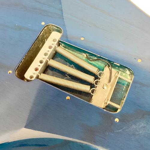 FENDER MEXICO Deluxe Player's Stratocaster Saphire Blue Transparent 2011年製