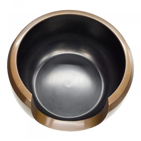 唐銅 面取道安風炉 一ノ瀬宗辰作 茶道具 茶道具 唐銅 大西型 面取道安風炉 一ノ瀬宗辰作｜トレファクONLINE