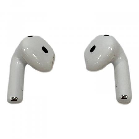 Apple AirPods 第4世代 MXP63J/A ほぼ新品 AirPods 4 MXP63J/A ［ワイヤレス(左右分離) /Bluetooth対応］｜の通販
