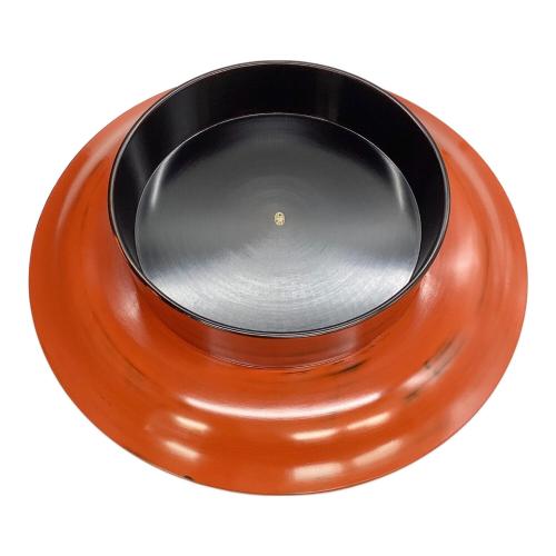 漆器 高台盛器 約39cm