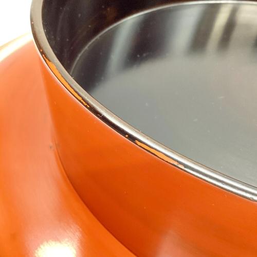 漆器 高台盛器 約39cm