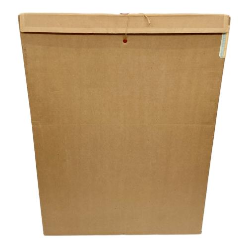 五百住乙人（イオズミキノト）「文鳥」リトグラフ 額装