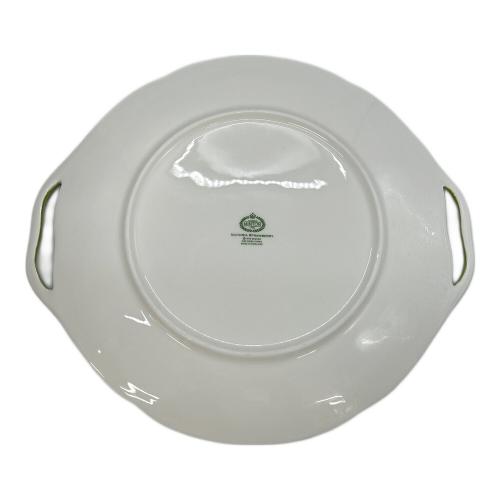 MINTON (ミントン) B&Bプレート グリーン＆ピンク ヴィクトリアストロベリー USED