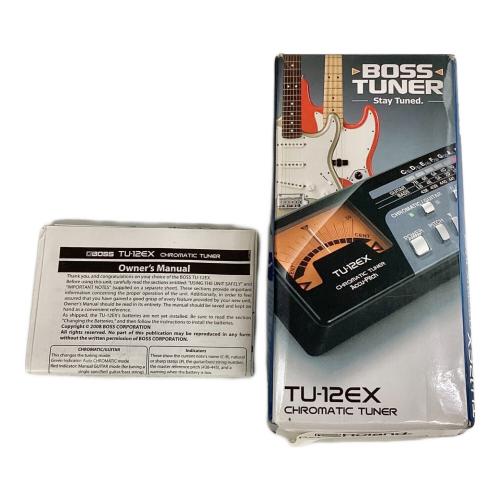 クロマティックチューナー TU-12EX