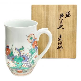 麦酒杯 錦花鳥文 KIRIN BEER MUG COLLECTION