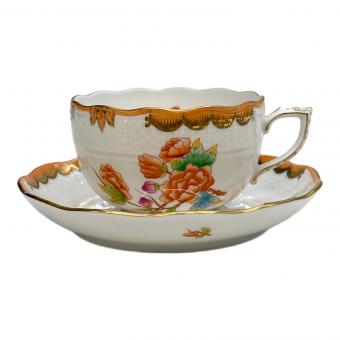 Herend (ヘレンド) カップ&ソーサー ヴィクトリア アニバーサリー
