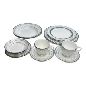 Noritake (ノリタケ) 食器セット ハンプシャープラチナ　14pcディナーペア